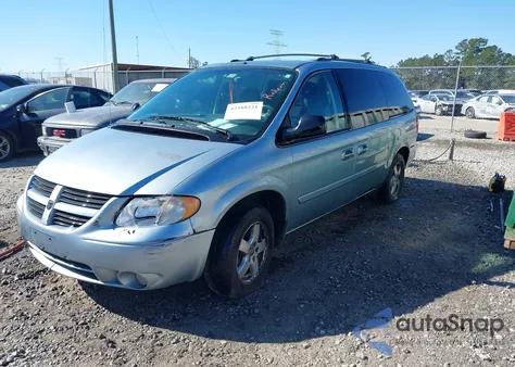 2006 Dodge Grand Caravan Sxt z USA, uszkodzony, nr VIN 2D4GP44L36R606626